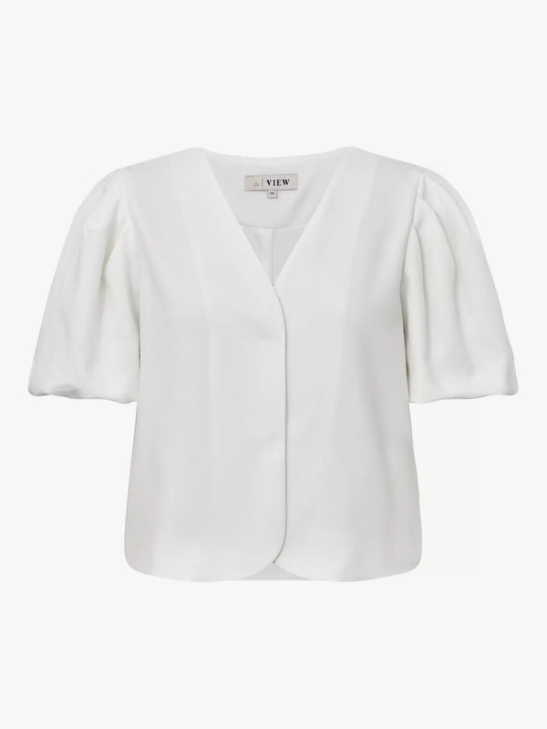 Christa Jacket White - A-view - By Liev