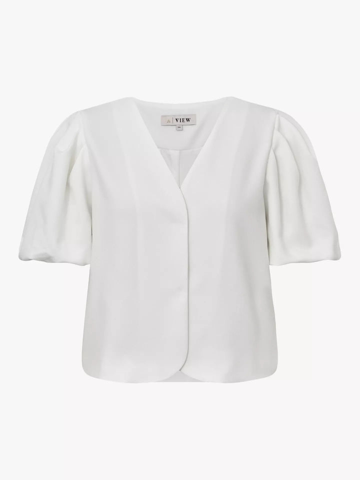 Christa Jacket White - A-view - By Liev