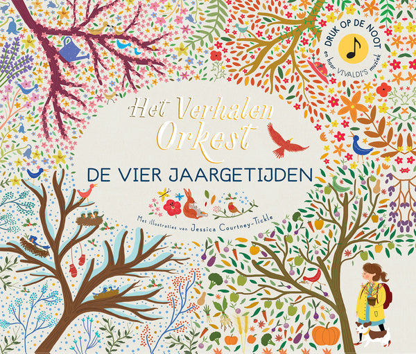 De vier jaargetijden - muziekboek - By Liev