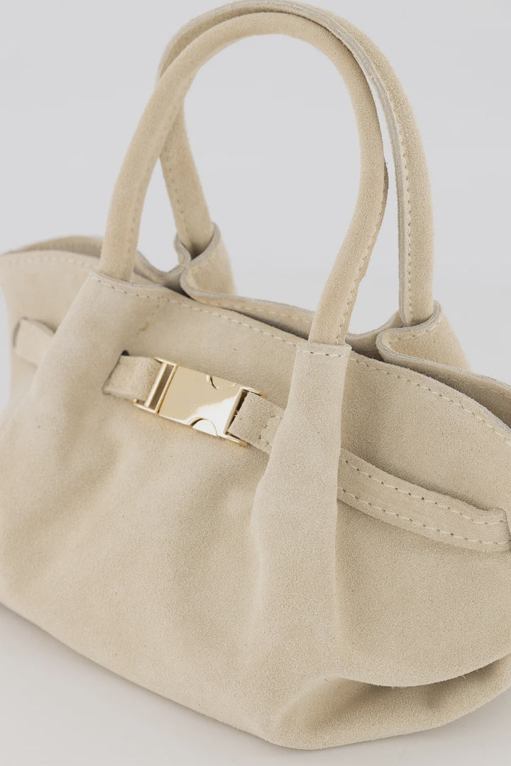 Ecru suéde tas - Liev